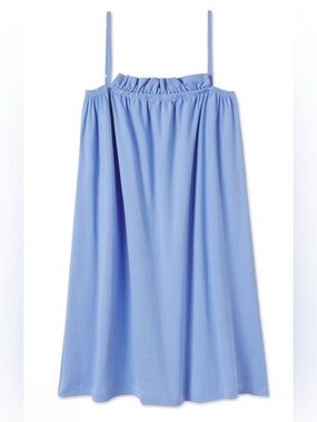 Lake pajamas Pima Ruffle Nightgown in
Hydrangea size small